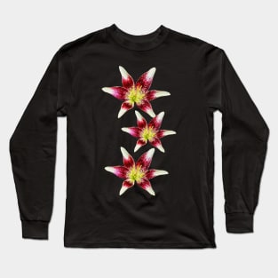 My colorful original, realistic prints - lily flowers Long Sleeve T-Shirt